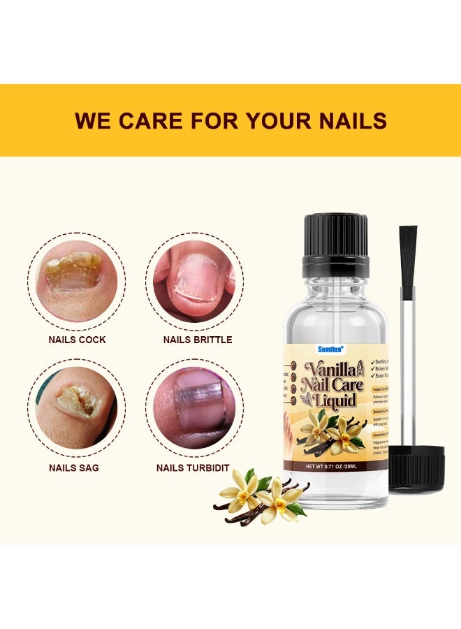 سوميفون محلول سومي فن للعناية بالأظافر: ٢٠ مل - يُصلح ويُقوي الأظافر، ويُعالج الأظافر الهشة، ويُغذيها للحصول على سطح أظافر صحي ولامع. - Image 4